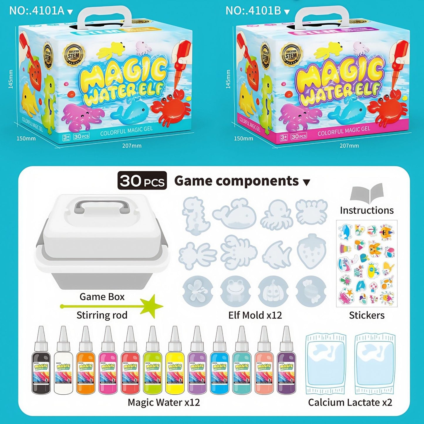Magic Water Elf Toy Magical Water Baby DIY