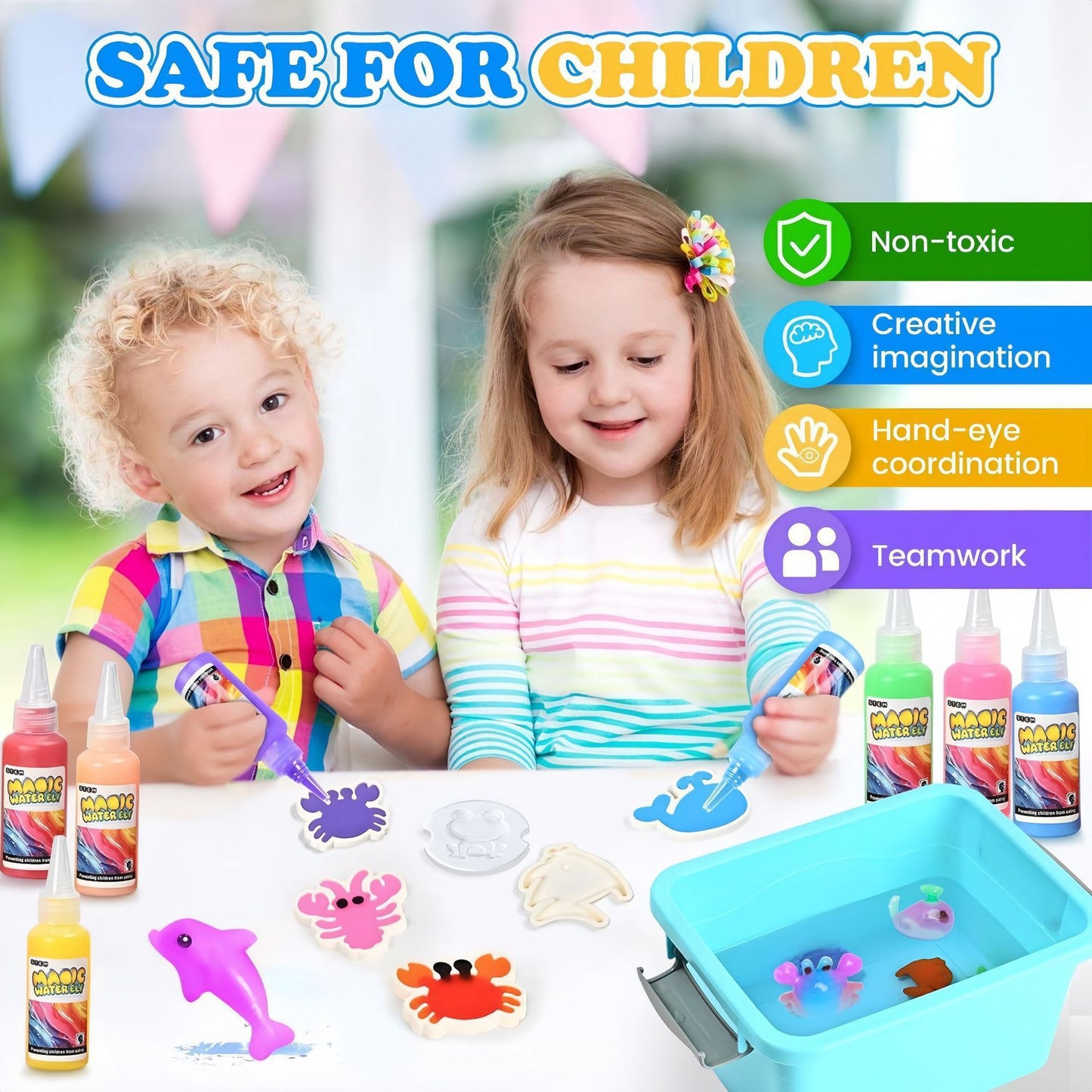 Magic Water Elf Toy Magical Water Baby DIY